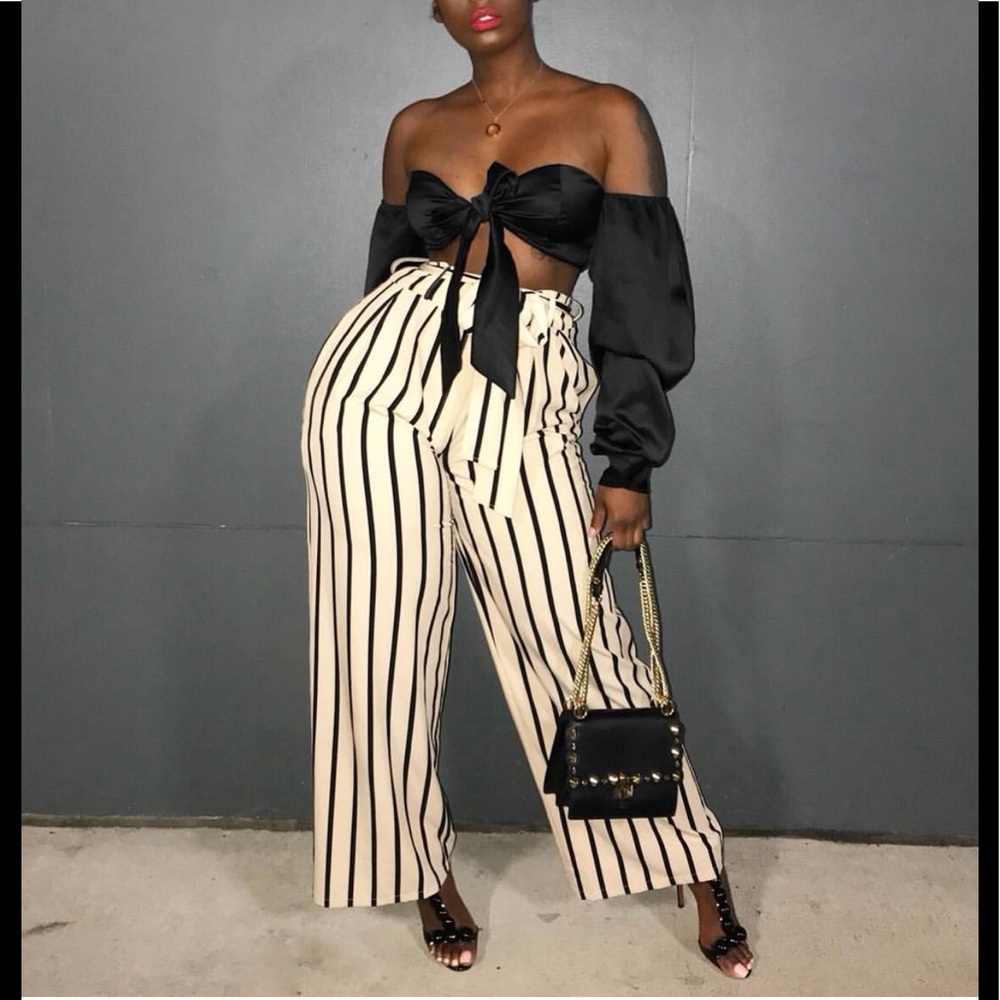 H&M Longline Palazzo Pants!